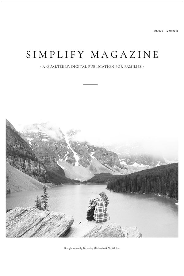 Simplify Magazine Declutter Audio Issue